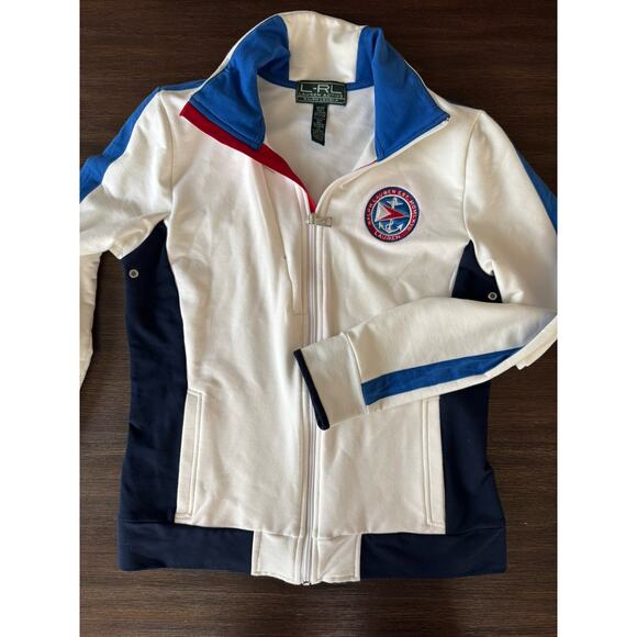 Ralph Lauren Active Track Jacket Sailing Anchor Pennant Patch M - Picture 7 of 11
